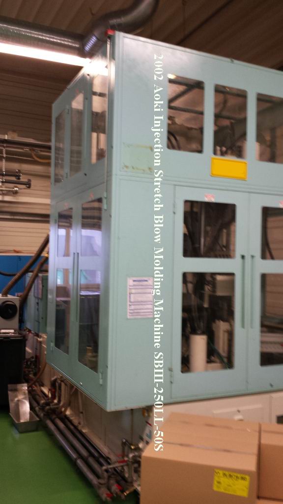 매매완료!!! - 2002 Aoki Injection Stretch Blow Molding Machine SBIII-250LL ...
