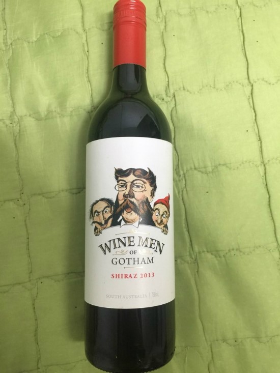 [와인 / 호주와인] 와인맨 오브 고담 쉬라즈(Wine Men of Gotham Shiraz) 네이버 블로그