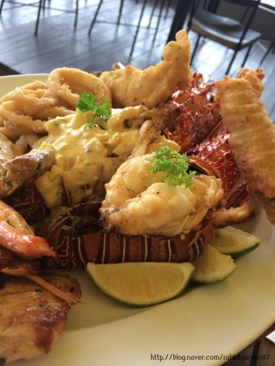피지 맛집 - 본피쉬 레스토랑 (born fish seafood restaurant), 피스트 뷔페 (f....