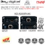 Key Digital KD-X200ProK/KDX200ProK HDBaseT/HDMI to UTP 장거리 전송기, IR 센서 내장, EDID 제어, 양방향 IR, RS232 전송, UHD/4K, HDCP2.2 지원