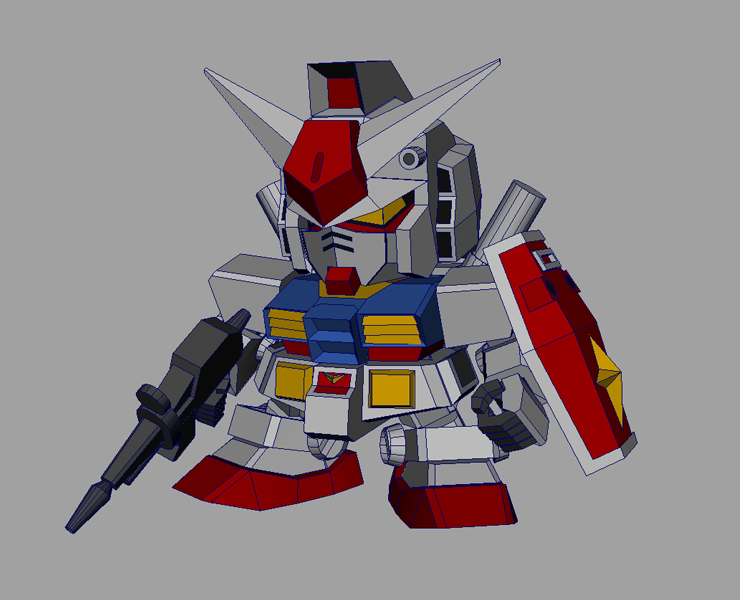 SD RX-78-2 조립설명서 : 네이버 블로그