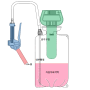 개인 폼건 자작정보 (폼실버) → 3.카샴푸 희석액과 고압의 공기를 저장하는 분무기