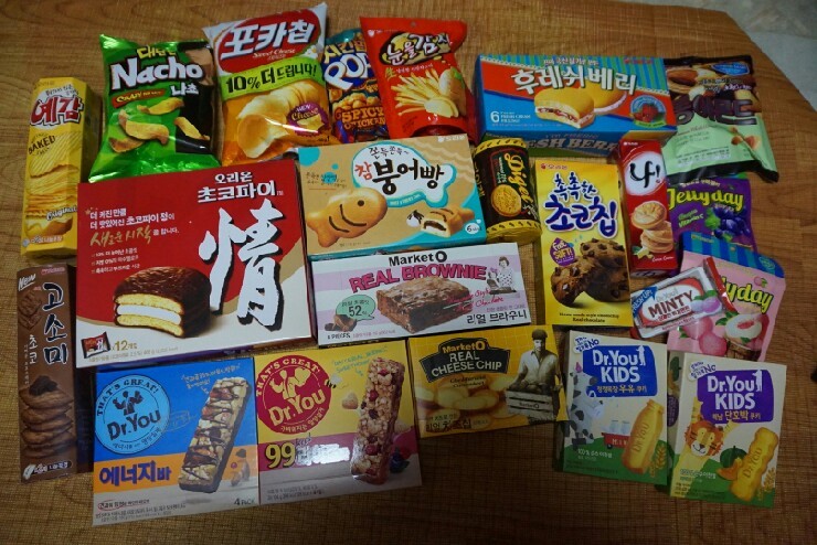 오리온과자세트 푸짐 푸짐 : 네이버 블로그