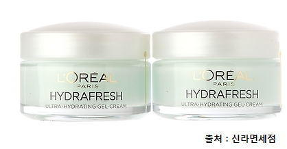 [로레알파리] L'OREAL PARIS 히드라프레쉬 수분크림 HYDRAFRESH GEL-CREAM 사용후기 : 네이버 블로그