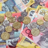 호주돈/50센트/호주지폐와 동전/호주의 2달러크기/찢어지지 않는 돈