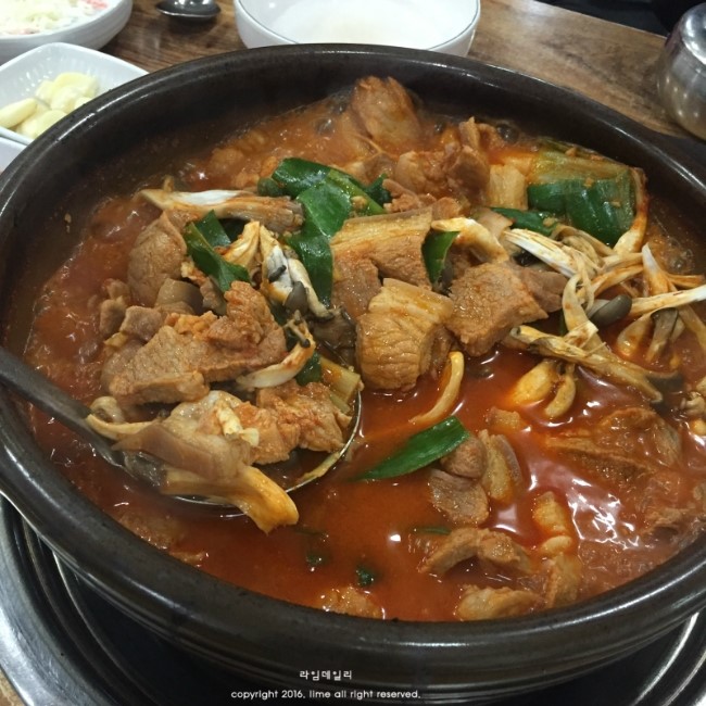 청주 옥산면 백송 짜글짜글 짜글이 : 네이버 블로그