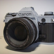 캐논 필름카메라 AE-1 + FD 50mm f1.8 S.C.