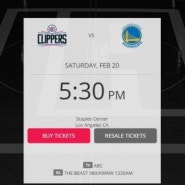 2월 21일 느바 NBA LA 클리퍼스 VS 골든스테이트 워리워스 경기 분석