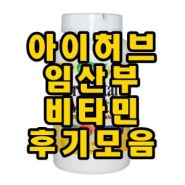 임산부 비타민 영양제 직구 후기 모음