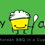 싱가포르 K-BOY CUPBAP = 케이보이컵밥 로고 캐릭터 디자인