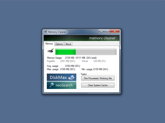 메모리 모니터링 및 최적화 유틸-Memory Cleaner 2.20 : 네이버 블로그
