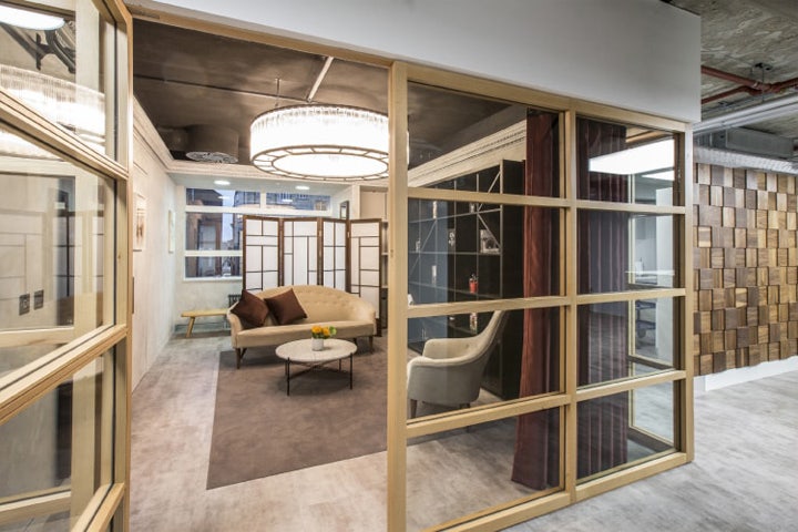 [씨드컴퍼니] 해외 사무실 인테리어 Farfetch office by Studiofibre, London – UK : 네이버 블로그