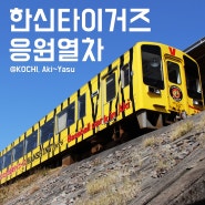 고치여행 ─ 한신타이거즈 응원열차 (쿠로시오철도)