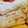 초간단 딸기 생크림 케이크 만들기 2호 총비용 약 9천원