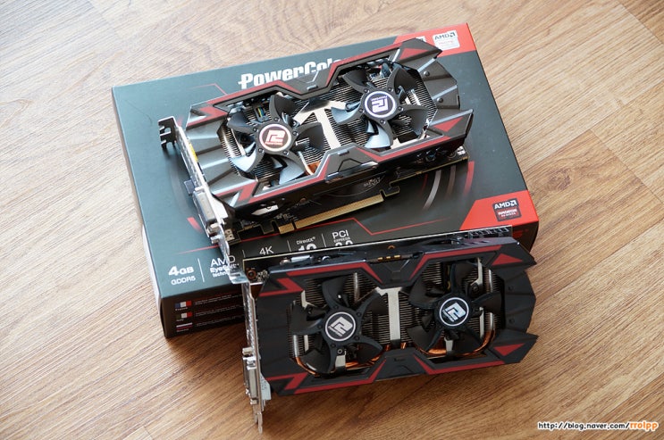 PowerColor 라데온 R9 380 OC D5 4GB Double Blade 디앤디컴 크로스파이어 : 네이버 블로그