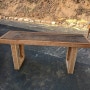 고재로 만든 탁자입니다.