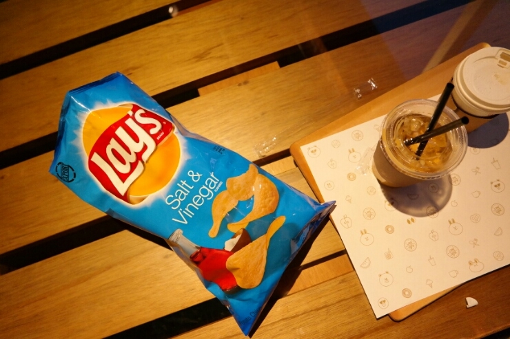 레이스 솔트앤비니거 칩스 LAYS Salt &amp; vinegar chips : 네이버 블로그