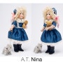 케스트너 에이.티 니나 (Kestner's A.T Nina) - 엔틱 비스크인형, German Doll