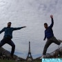 백수의 세계여행 - 프랑스 파리(Paris) - 몽마르뜨언덕 - 몽마르뜨언덕 주변(물랑루즈, 벽을뚫는남자) - 에펠탑 마르스 과장 - 에펠탑 야경