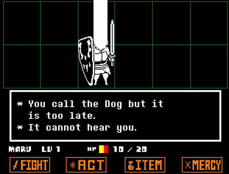 [언더테일] Lesser Dog : 네이버 블로그
