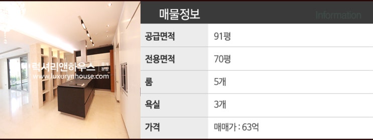 한남동 고급빌라 한남더힐 91평형 테라스세대 특급매물 : 네이버 블로그