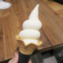 백미당 우유아이스크림 맛있쪄♡