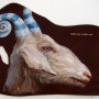 <스플리트> 염소, Goat / Mystic Leather Works 브랜드 마크