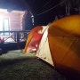 빅아그네스 빅하우스 4 텐트 베스티블 장착 모습..