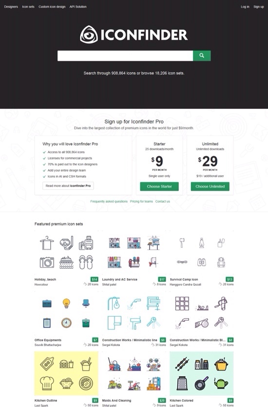 아이콘파인더 https://www.iconfinder.com/ : 네이버 블로그