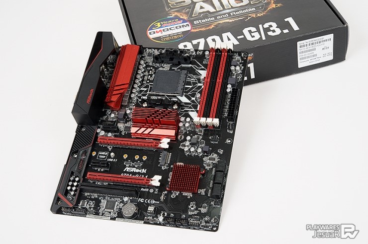Carte Mère ASRock 970A-G/3.1 Socket AM3+ Pour Processeurs AMD – Occasion Fonctionnelle, Parfaite Pour Upgrade Ou Build économique