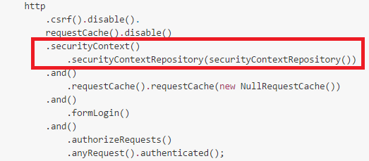 Spring Security - SecurityContextRepository : 네이버 블로그