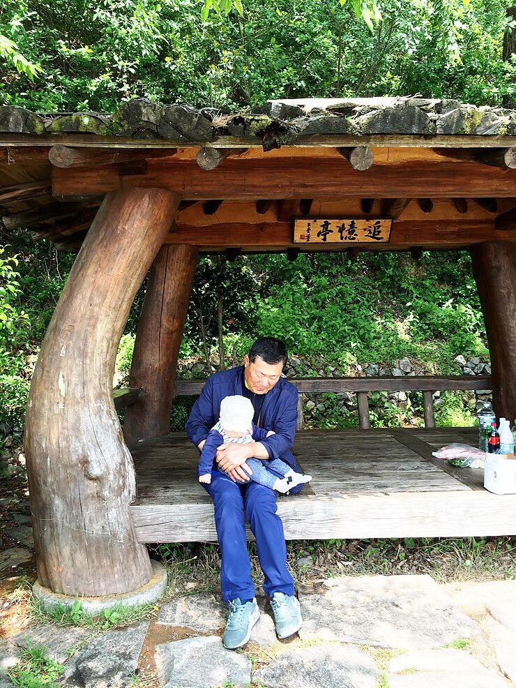 웅천해변공원에서 친정아빠랑 데이트