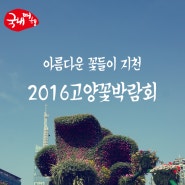 아름다운 꽃의 향연 - 2016고양꽃박람회