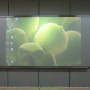 [스크린글래스보드 MGB-P3015] 충북대학교 프로젝터 스크린 겸용 무반사 유리 칠판, 프로젝터 설치 ::: 무반사 스크린 유리칠판