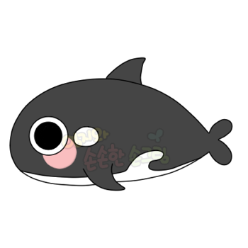 아이들을 위한 범고래 그리기