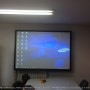 [스크린글래스보드] 회사 회의실 프로젝터 스크린 겸용 무반사 유리칠판, 프로젝터 설치 ::: 스크린글래스보드, 스크린 유리보드