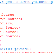[Java] Dangling meta character '+' near index 0해결방법!!