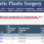 국제미용성형수술협회(ISAPS)학술지 (Aesthetic Plastic Surgery) 심사위원 활동 (SCI(E) Journal Reviewer) - 1mm성형외과 김형석 원장