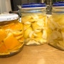 레몬껍질과 생강으로 천연 섬유탈취제 만들기 :)