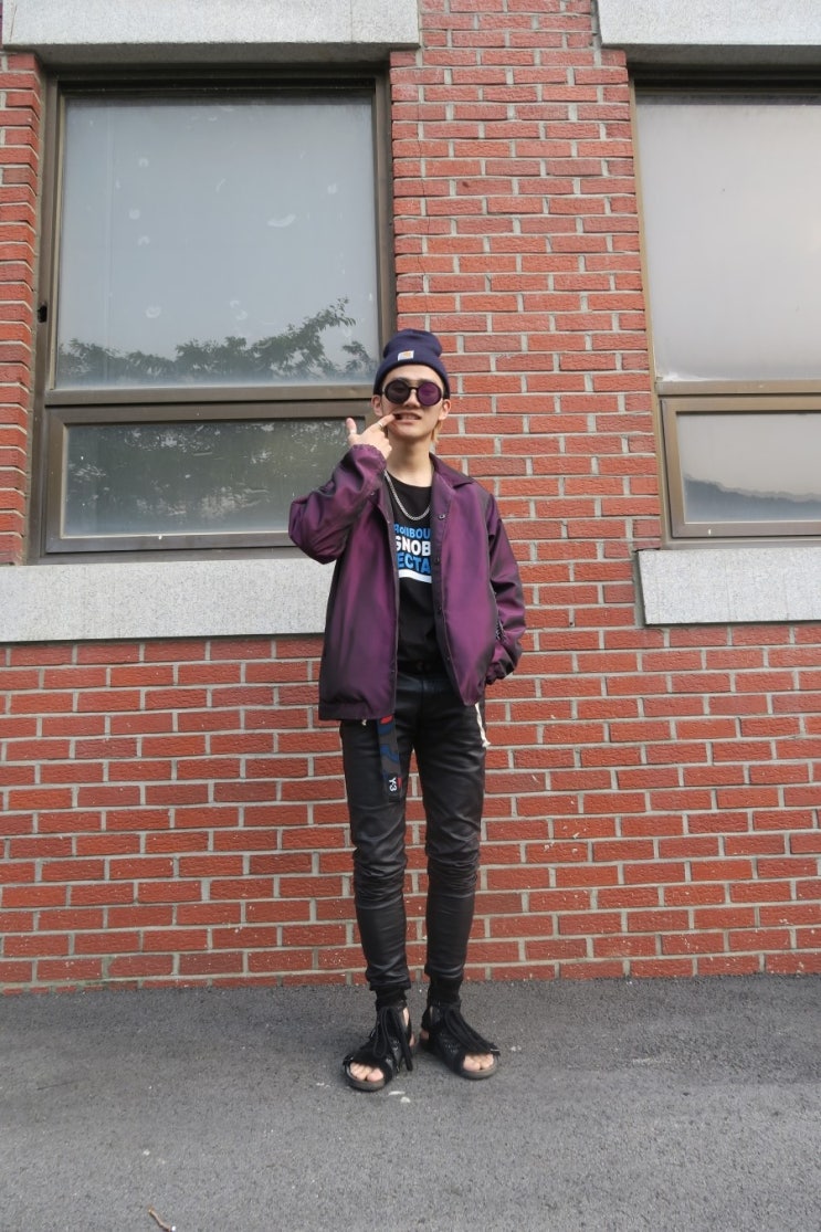 온도차 심한 지금 필요한건 화려한 색감의 유니스디자인(Uniss-Design)의 16S/S 코치자켓 리뷰 : 네이버 블로그