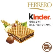 페레로 하누타 (10개입) 220g x 10개 Ferrero Hanuta
