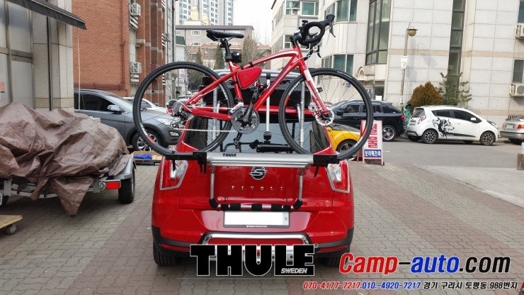suv 자전거 적재