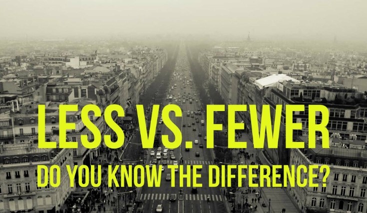(영문법) Grammar Time! - Fewer Vs. Less : 네이버 블로그