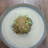 메밀콩국수