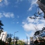 비온후 청명한 서울하늘
