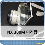 나의 첫 미러리스카메라, 미러팝 삼성 NX300M 오래오래 잘 부탁해~
