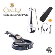 Cecilio 4/4 Solid Wood Electric/Silent Violin/ 세실리오 전자 바이올린 (qt)
