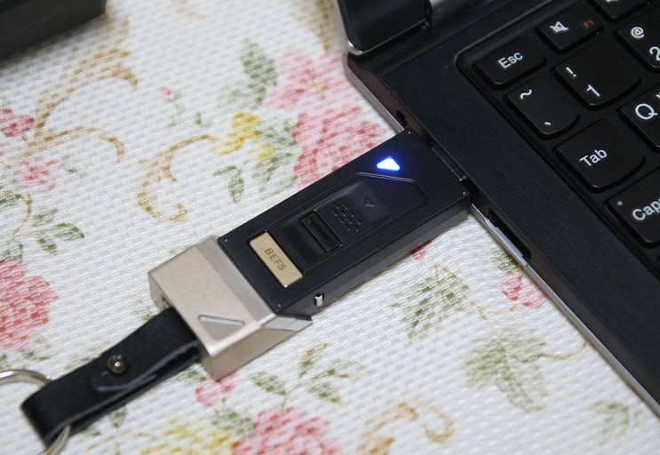 견고한 개인정보 보안장치 :: 바이오키(BioKey) USB 메모리 사용기 : 네이버 블로그