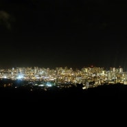 [하와이 신혼여행]#5_4 탄탈루스 언덕 야경/호놀룰루 커피/하와이의 마지막 밤