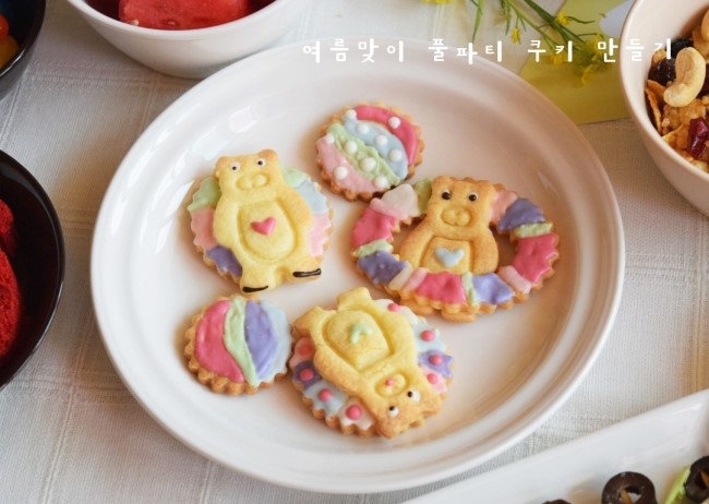 쿠키 굽기 색칠하기놀이